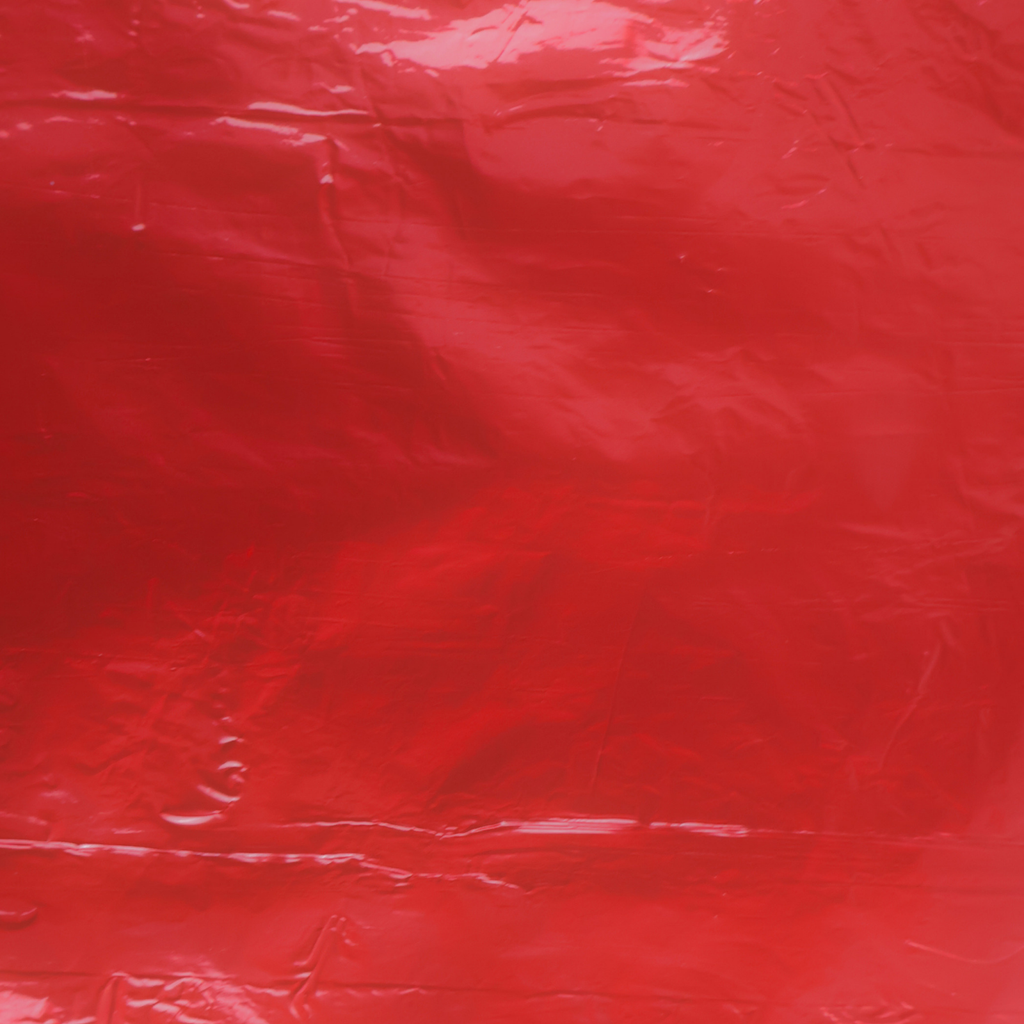 Florist Foil Roll - Plain Cardinal Red close-up