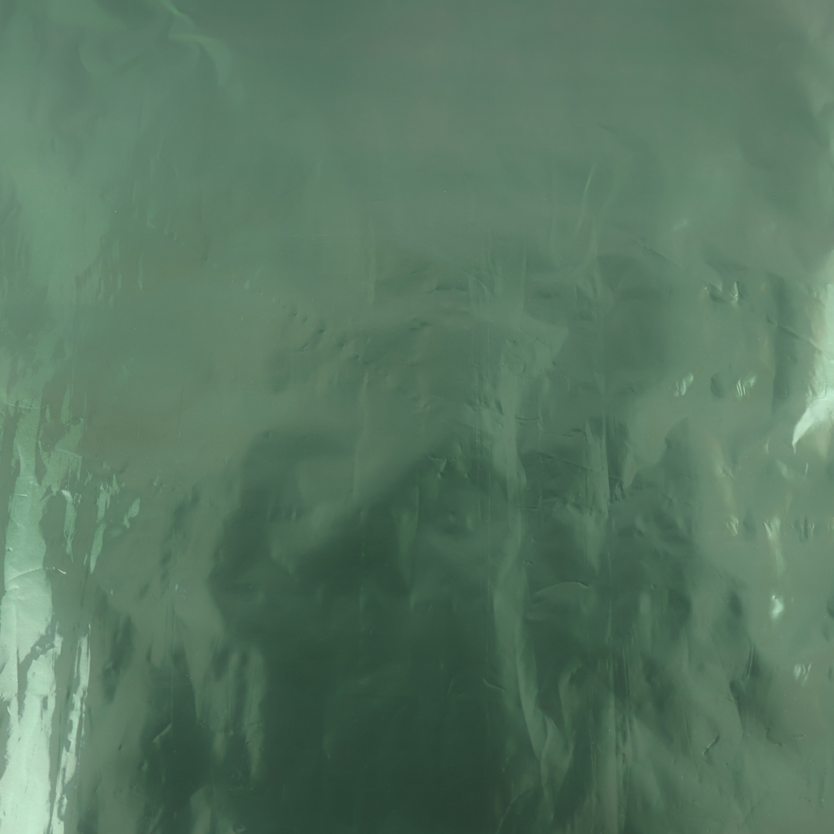 Florist Foil Roll - Plain Emerald Green close-up