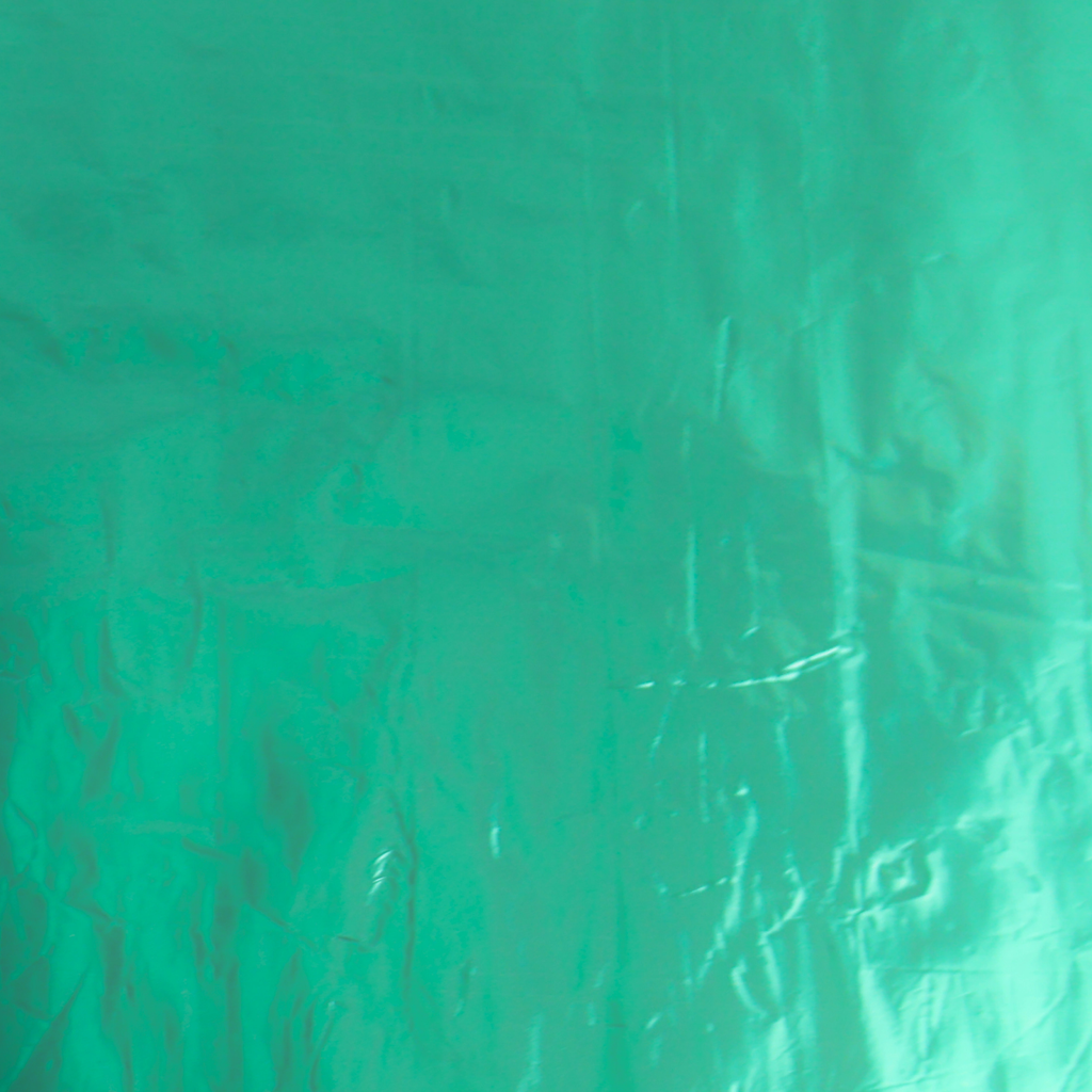 Florist Foil Roll - Plain Teal close-up