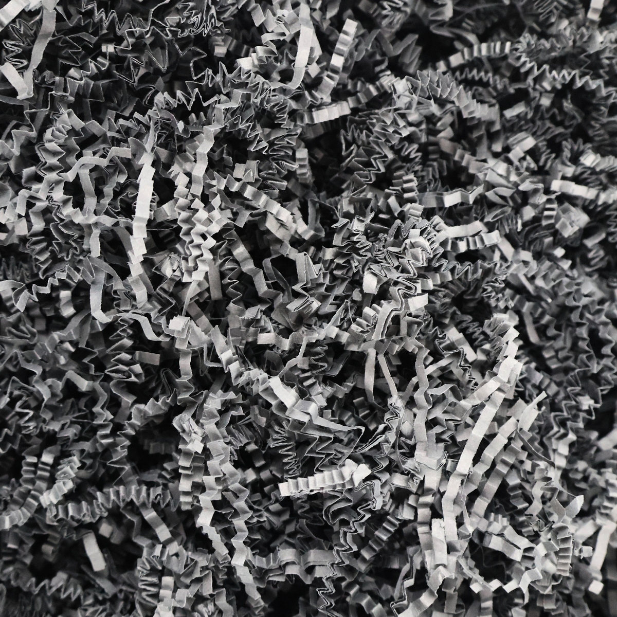 Black Crinkle Cut