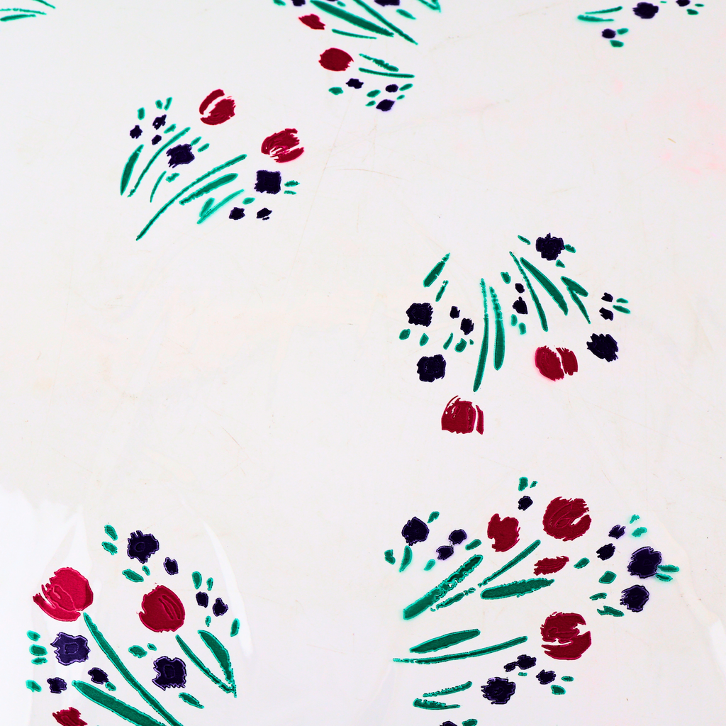 Krystalphane Rolled wrap Printed Spring Tyme close-up